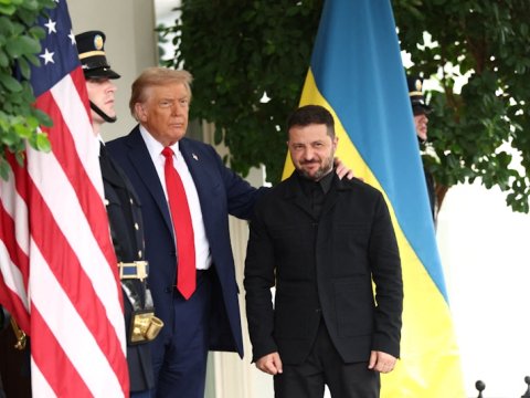 Tramp-Zelenski görüşü BAŞLADI