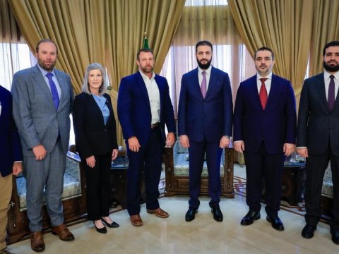 Amerikalı sentorlar Dəməşqdə - FOTOLAR