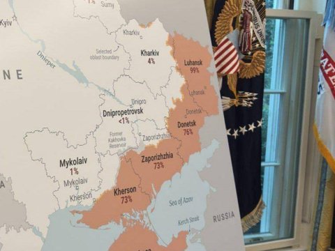 Rusiya Ukraynada hansı bölgənin neçə faizini işğal edib? - XƏRİTƏ