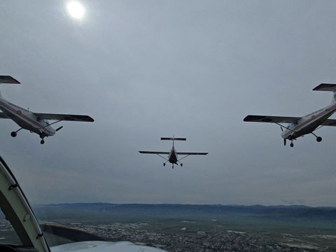 Gənc pilotlar&nbsp;&ldquo;Super Muşşak&rdquo;da