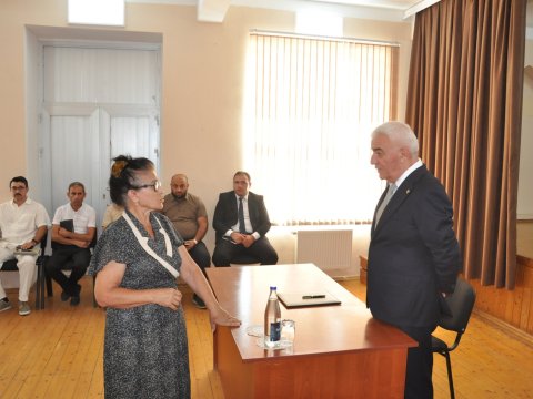 Mövcud problemlərin həllini sürətləndirmək məqsədilə&nbsp;qəbul keçirildi - FOTOLAR