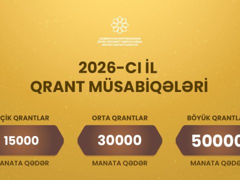 QHT Agentliyi qrant müsabiqəsi ELAN ETDİ