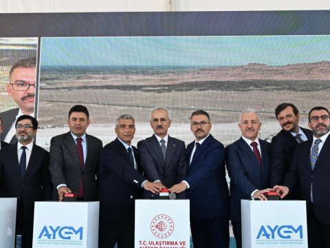 Türkiyədə Zəngəzur dəhlizinin təməli QOYULDU - FOTOLAR