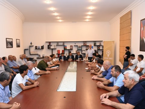 &ldquo;Azərişıq&rdquo; nümayəndələri Göyçayda fermer və sahibkarlarla görüşdü