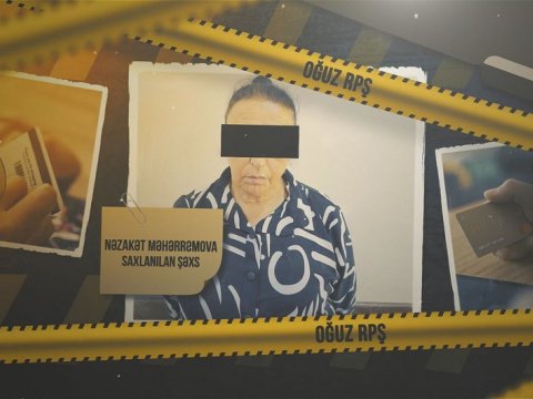 Şəhid ailələri adından pul yığan qadın TUTULDU - VİDEO