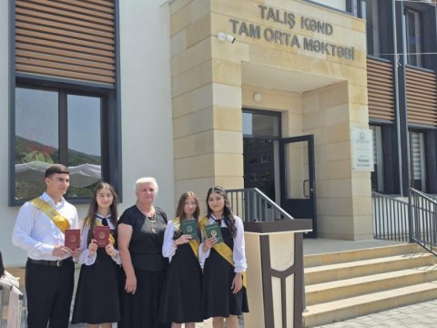 Daha bir kəndin bütün məzunları tələbə oldu