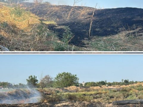 Ağdamdakı yanğına görə bir nəfər tutuldu
