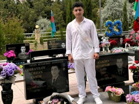 Vətən Müharibəsi Qəhrəmanının övladı da tələbə adını qazandı