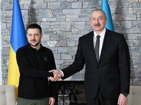 İlham Əliyev Zelenskini TƏBRİK ETDİ