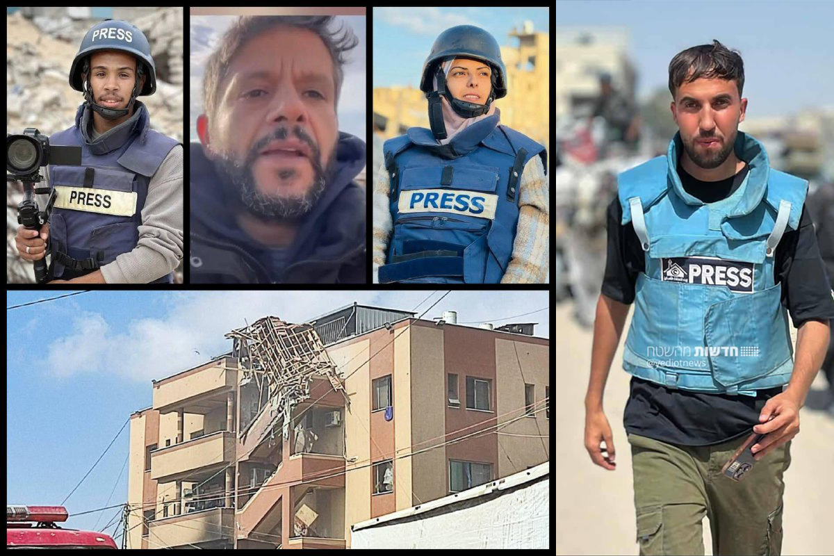 Qəzzada daha 4 jurnalist HƏLAK OLDU