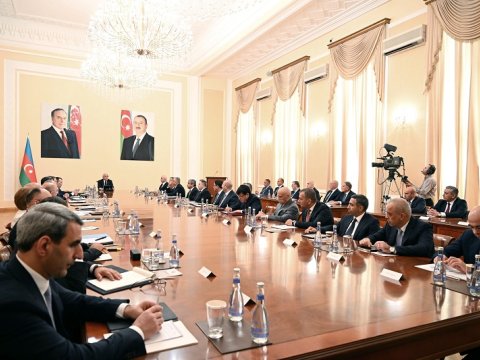 Hökumət İlham Əliyevin Vaşinqton səfərinə həsr olunan xüsusi iclas keçirib