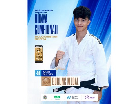 İdmançımız Avropada medal qazandı