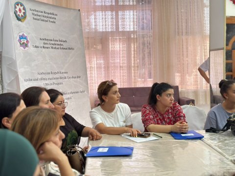 Keçmiş məcburi köçkünlərin adaptasiyası ilə bağlı 68 tədbir keçirilib - FOTOLAR&nbsp;