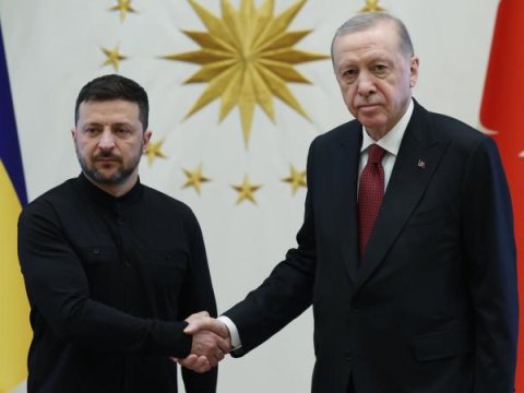 Ərdoğan Zelenski ilə danışıqlar apardı