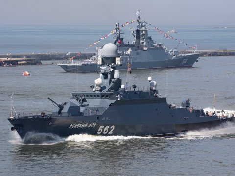 Ukrayna Rusiya gəmisini belə vurdu - ANBAAN GÖRÜNTÜLƏR