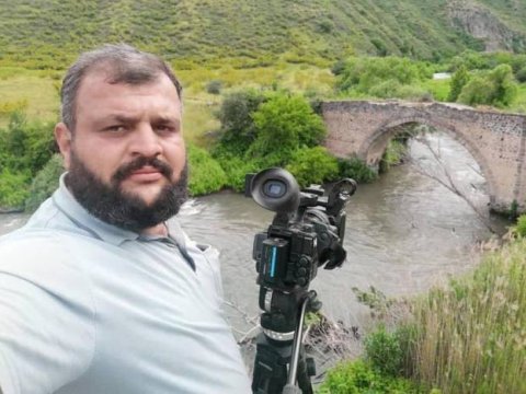 Şəhid jurnalistin övladı məktəbə hazırlaşır...