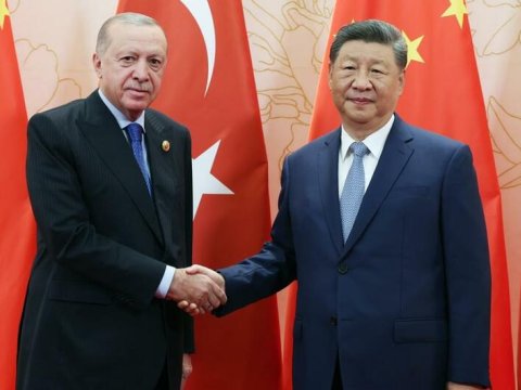 Ərdoğan Si Cinpinlə görüşdü