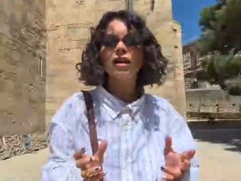 İnna İçərişəhərdə azərbaycanca danışdı - VİDEO