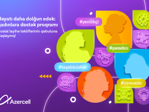 "Azercell" qadınlara növbəti dəstək proqramına&nbsp;start verir