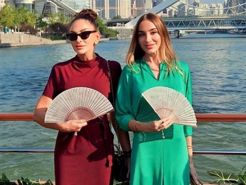 Arzu Əliyeva anası ilə&nbsp;birlikdə Çində -&nbsp;GÖRÜNTÜLƏR