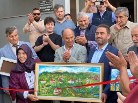 Türkiyənin ən ucqar kəndlərindən birinə Azərbaycandan 600 kitab hədiyyə edildi