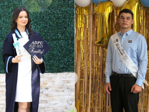 Şəhid müəllimin iki övladı tələbə oldu - FOTO