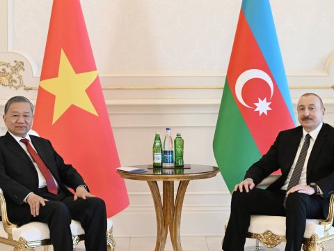 İlham Əliyev&nbsp;Vyetnam Prezidentini təbrik etdi