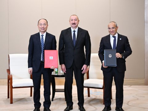 Çində Prezidentin iştirakı ilə Çərçivə Sazişi İMZALANDI