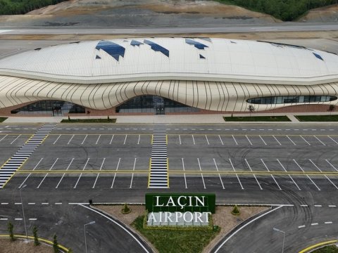 Laçın aeroportunda buraxılış məntəqəsi YARADILIR 