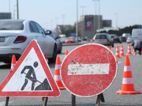 Bakının bu küçələrində hərəkət dayandırılır