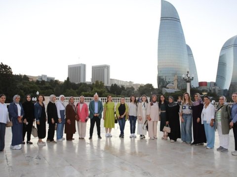 Türkiyə şəhid ailələri Azərbaycana gəldilər -&nbsp;FOTOLAR