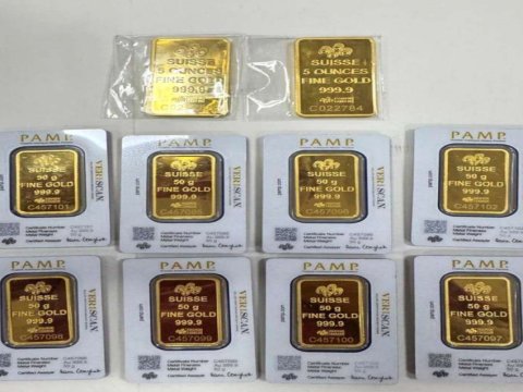 Gömrük nəzarətindən gizlədilən 10 qızıl külçə aşkarlandı