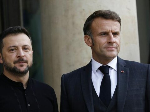 Avropa ölkələri Ukraynaya təhlükəsizlik zəmanəti verməyə hazırdır - Makron