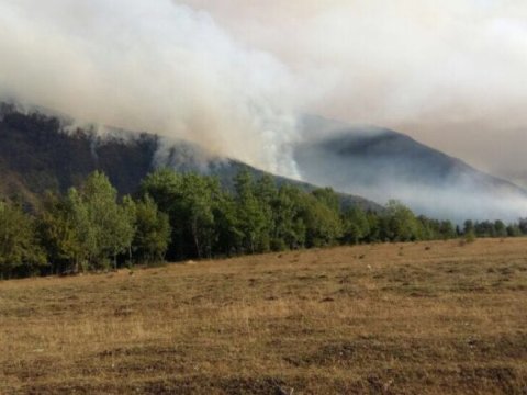 Füzulidə açıq sahədə YANĞIN