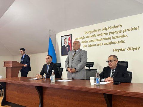 Vənglinin yeni sakinləri&nbsp;maarifləndirildi - FOTO