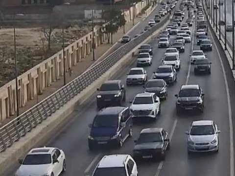 Bakının mərkəzi küçələrində TIXAC var