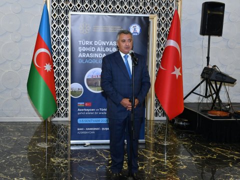 Azərbaycan və Türkiyə şəhid ailələri arasında qardaşlıq görüşü&nbsp;- FOTOLAR