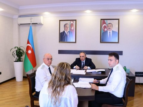 Baş prokuror vətəndaşları qəbul etdi - FOTOLAR&nbsp;
