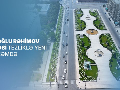 Bakının məşhur küçəsində YENİLİK