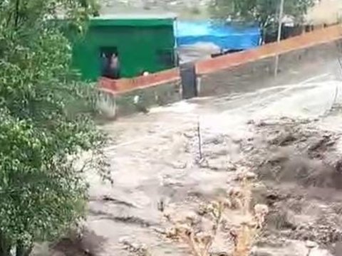 Daşkəsənə sel gəldi