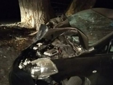 Oğuzda maşın aşdı - Ölən var