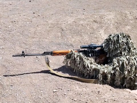 В Нахичевани завершились учебные сборы с военнообязанными - ВИДЕО