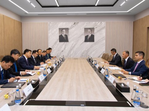 Rəşad Nəbiyev Ke Ji Xinlə görüşdü -&nbsp;FOTOLAR