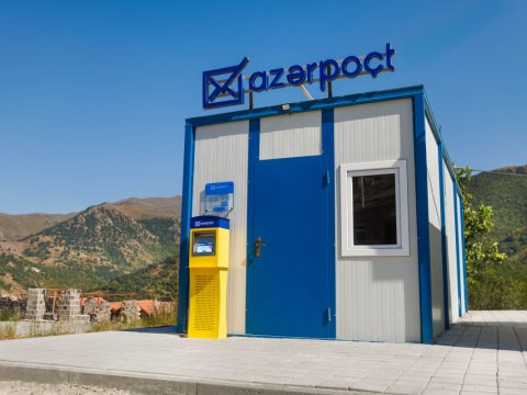 &ldquo;Azərpoçt&rdquo; Kəlbəcərdə fəaliyyətə başladı&nbsp;-&nbsp;FOTO