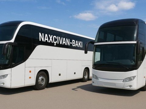 Naxçıvan-Bakı avtobusunda pozuntu