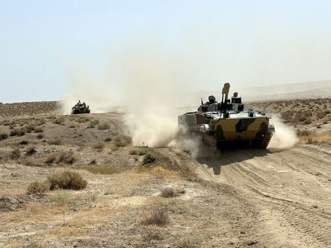 Ordumuzun döyüş hazırlığı&nbsp;yoxlanıldı - VİDEO