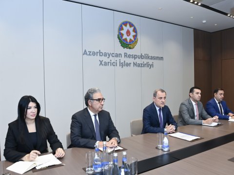 Ceyhun Bayramov ABD Dışişleri Bakanlığı yetkilisiyle görüştü