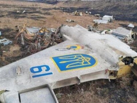 Ukraynanın təyyarəsi qəzaya uğradı