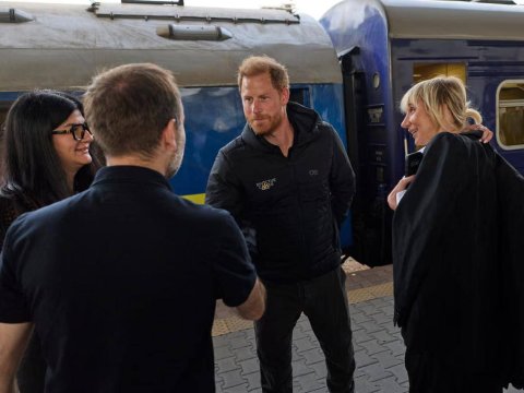 Принц Гарри в Украине