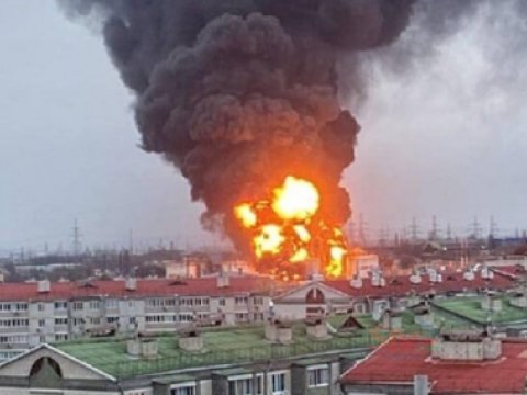 Ukrayna PUA-ları Rusiyaya kütləvi hücum edib